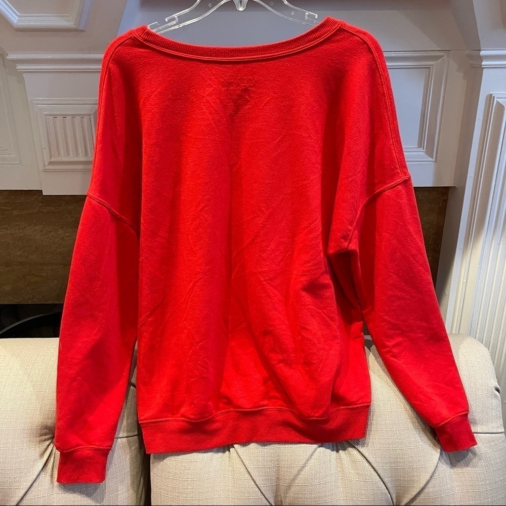 R: Coca Cola Red Pullover Fleeced Sweatshirt SzL - Picture 2 of 6